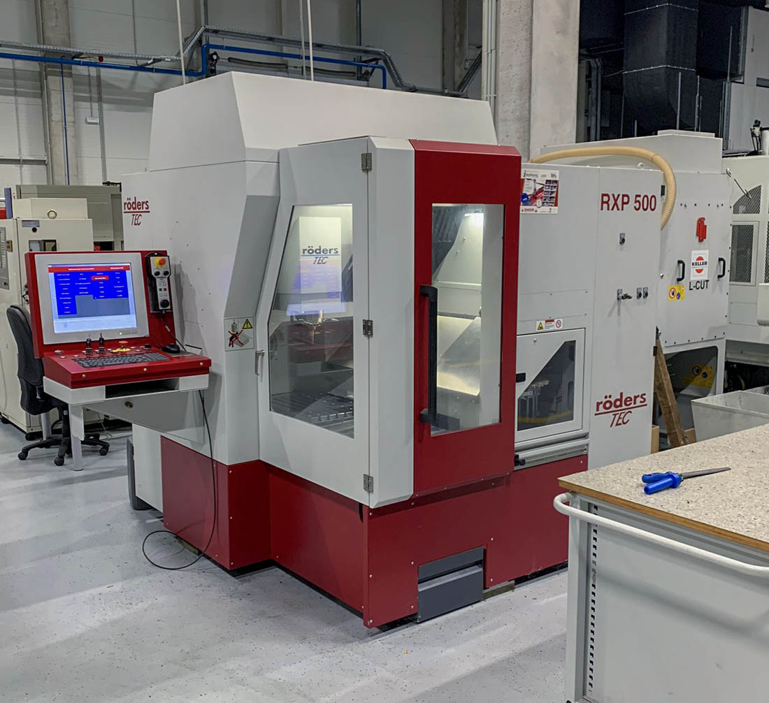 Röders RXP500 — Präzisionsfräsmaschine aus dem Werkzeug- und Formenbau