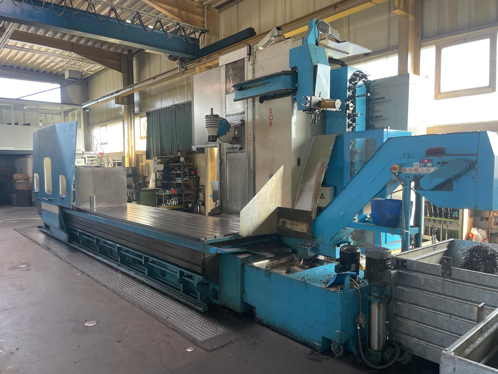 Soraluce SP8000 — CNC-Portalfräsmaschine aus einer Aerospace-Strukturfertigung
